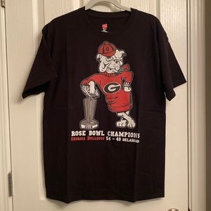 NWOT Georgia Bulldogs Rose Bowl T Shirt